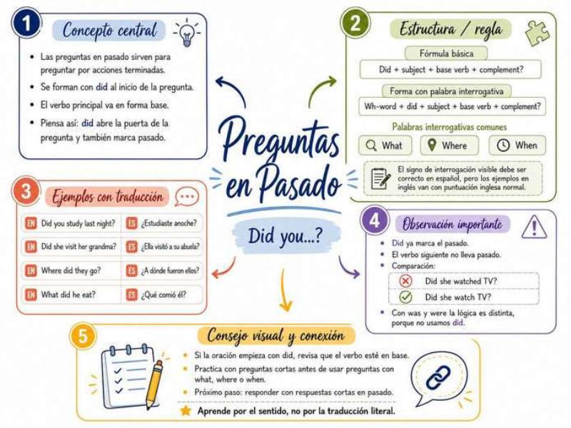 Página interior sobre lectura y comprensión