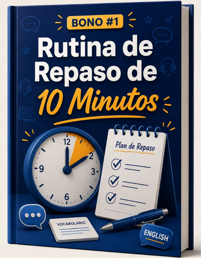 Mockup de Rutina de Repaso de 10 Minutos