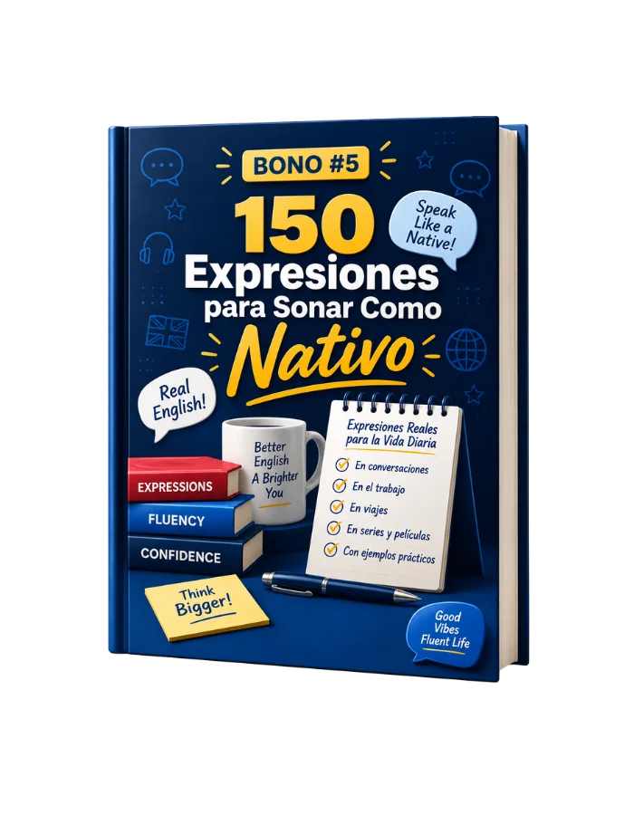 Mockup de 150 Expresiones para Sonar Como Nativo