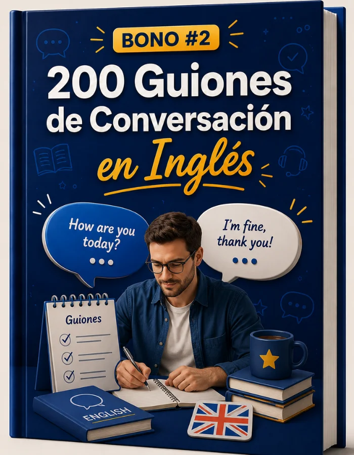Bono 02: 200 Guiones de Conversación en Inglés